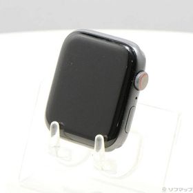 〔中古〕Apple(アップル) Apple Watch Series 5 GPS + Cellular 44mm スペースグレイアルミニウムケース バンド無し〔196-ud〕