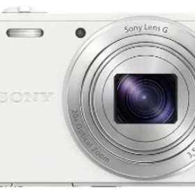 【中古】【1ヶ月保証】ソニー Sony Cyber-shot WX350 ホワイト コンパクトデジタルカメラ SDカード付き DSC-WX350-W