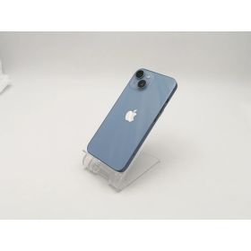 【中古】Apple au 【SIMフリー】 iPhone 14 512GB ブルー MPXM3J/A【ECセンター】保証期間1ヶ月【ランクB】
