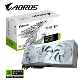GIGABYTE｜ギガバイト GIGABYTE AORUS GeForce RTX 5080 MASTER ICE 16G / PCI Express 5.0 グラフィックスボード GV-N5080AORUSM ICE-16GD