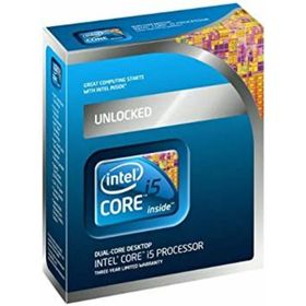【中古】Intel Core i5 i5-655K 3.20GHz 4M LGA1156 Clarkdale BX80616I5655K(PCパーツ)