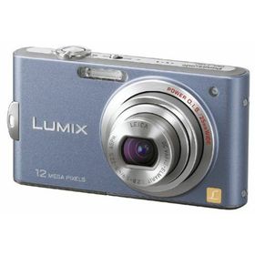 【中古】パナソニック デジタルカメラ LUMIX (ルミックス) FX60 ラベンダーブルー DMC-FX60-A(コンパクトデジタルカメラ)