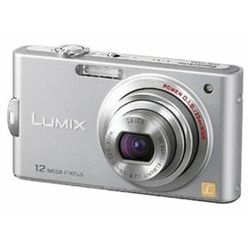 【中古】パナソニック デジタルカメラ LUMIX (ルミックス) FX60 プレシャスシルバー DMC-FX60-S(コンパクトデジタルカメラ)