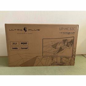 ULTRA PLUS ブラック UP-HC32C 31.5型 ゲーミングモニタ(ディスプレイ)