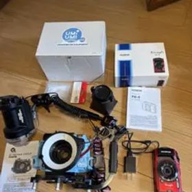 オリンパス Olympus TG-5 水中カメラセット難あり