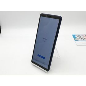 【中古】SONY docomo 【SIMロック解除済み】 Xperia 10 II ブルー 4GB 64GB SO-41A【鹿児島中町】保証期間１ヶ月【ランクC】
