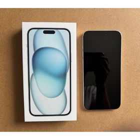 アイフォーン(iPhone)の美品★Apple iPhone 15 Plus ブルー 128GB ★シムフリー(スマートフォン本体)