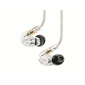 【中古】SHURE イヤホン SE215/カナル型 クリアー SE215-CL-J(ヘッドフォン/イヤフォン)