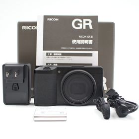 ■シャッター数2539枚！極上品■ RICOH GR III ブラックリコー(コンパクトデジタルカメラ)