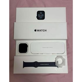 アップルウォッチ(Apple Watch)のapple watch se ミッドナイト 44mm gps (腕時計(デジタル))