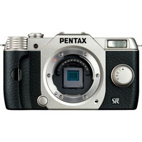 【中古】PENTAX ミラーレス一眼 Q10 ボディ シルバー Q10 BODY SILVER 12152(ミラーレス一眼)