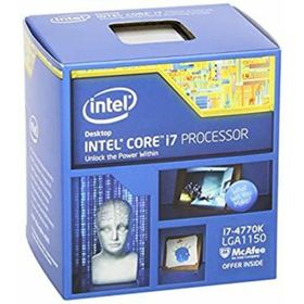 【中古】Intel CPU Core i7 4770K 3.50GHz 8Mキャッシュ LGA1150 Haswell UnLocked BX80646I74770K （BOX）(PCパーツ)