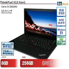 中古 ノートパソコン Lenovo レノボ ThinkPad X13 Gen1 20T3S5TX00 Core i5 メモリ：8GB 6ヶ月保証
