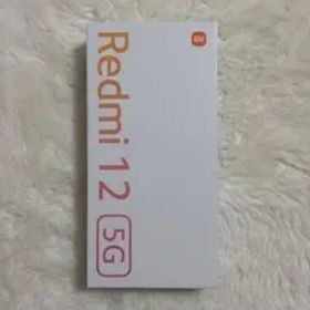 【新品未使用】即日発送 Xiaomi Redmi 12 5G 4GB/128GB