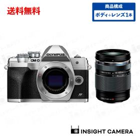 オリンパス OM-D E-M10 MarkIVボディ シルバー + 高倍率ズームレンズセット OM SYSTEM M.ZUIKO DIGITAL ED 14-150mm F4.0-5.6II ミラーレス一眼カメラ OLYMPUS（転送不可）
