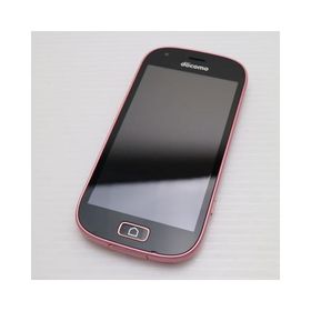 新品同様 F-03K らくらくスマートフォン me ピンク スマホ 即日発送 白ロム 中古 DoCoMo 富士通 あすつく 土日祝発送OK