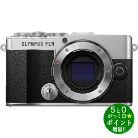◆最大3000円CP＋P3倍！！12/5◆オリンパス カメラ ミラーレス一眼カメラ ボディ単体 PEN E-P7 ボディー シルバー OLYMPUS【転送不可】
