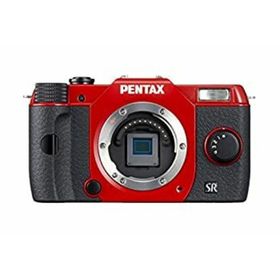【中古】Pentax Q10 12.4 MP Digital Camera - Red (Body Only) by Pentax(その他)