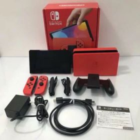 【中古】Nintendo Switch 有機ELモデル マリオレッド ニンテンドー スイッチ 本体【本体】ホビー ゲーム 53G00102562