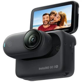 【エントリーで最大全額ポイント還元｜12/11まで】 INSTA360｜インスタ360 アクションカメラ Insta360 GO 3S (128GB) ミッドナイトブラック CINSAATAGO3S13
