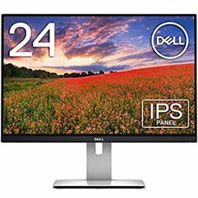 【中古】Dell モニター 24インチ U2415(/sRGB 99%/広視野角/フレームレス/WUXGA/IPS非光沢/フリッカーフリー/DP%ｶﾝﾏ%mDP%ｶﾝﾏ%HDMIx2/高さ調整/回転)(ディスプレイ)