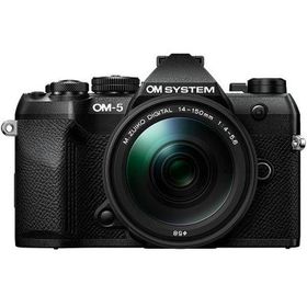 10年間保証付き OM SYSTEM OM-5 Mark II 14-150mm II kit ブラック(冬のキャッシュバックキャンペーン対象商品 2025年11月1日〜2026年1月12日)