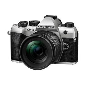 オーエムシステム (OM SYSTEM) ミラーレス一眼 OM-5 Mark II 12-45mm F4.0 PRO レンズキット シルバー