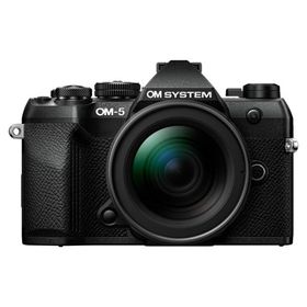 OMデジタルソリューションズ デジタル一眼カメラ OM SYSTEM OM-5 Mark II 12-45mm F4.0 PRO レンズキット [ブラック]