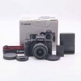 キヤノン(Canon)のCanon EOS Kiss M 標準ズームキット ブラック(ミラーレス一眼)