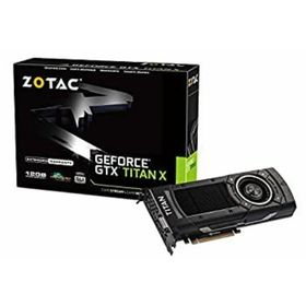 【中古】ZOTAC GeForce GTX TITAN X グラフィックスボード VD5715 ZT-90401-10P(PCパーツ)
