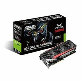 【中古】ASUSTek STRIXシリーズ NVIDIA GeForce GTX980Ti搭載ビデオカード オーバークロック メモリ6GB STRIX-GTX980TI-DC3OC-6GD5-GAMING(PCパーツ)