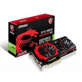 【中古】MSI GTX 980TI GAMING 6G グラフィックスボード VD5769 GTX 980TI GAMING 6G(PCパーツ)