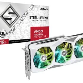 ASROCK｜アスロック グラフィックボード Radeon RX 7800 XT Steel Legend 16G OC(RX7800XT SL 16GO) [Radeon RXシリーズ /16GB]