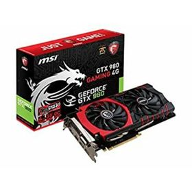 【中古】MSI GeForce GTX 980搭載グラフィックボード GTX980 GAMING 4G(PCパーツ)