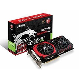 【中古】MSI GTX 980 GAMING 4G グラフィックスボード VD5504 GTX 980 GAMING 4G(PCパーツ)