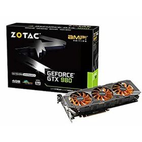 【中古】ZOTAC GeForce GTX 980AMP グラフィックスボード VD5512 ZTGTX98-4GD5AMP01(PCパーツ)