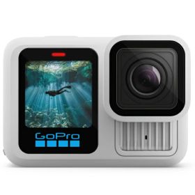 【エントリーで最大全額ポイント還元｜12/11まで】 GoPro｜ゴープロ アクションカメラ HERO13 Black ポーラーホワイト CHDHX-132-FW [4K対応 /防水+防塵+耐衝撃]