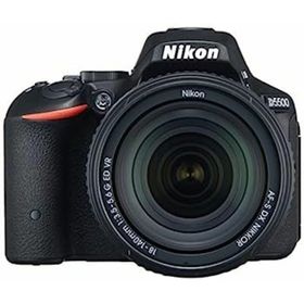 【中古】Nikon デジタル一眼レフカメラ D5500 18-140 VR レンズキット ブラック 2416万画素 3.2型液晶 タッチパネル D5500LK18-140BK(デジタル一眼)