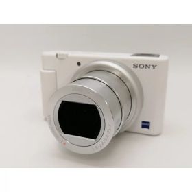 【中古】SONY VLOGCAM ZV-1 W ホワイト【新宿2】保証期間1ヶ月【ランクB】