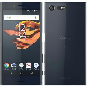 【中古】Cランク【傷や汚れあり】 SIMロック解除済み 元docomo SO-02J SONY Xperia X Compact ユニバースブラック 判定○ 送料無料