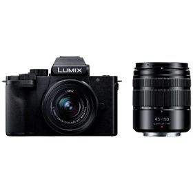 Panasonic｜パナソニック LUMIX G100D Wキット ミラーレス一眼カメラ ブラック DC-G100DW-K [ズームレンズ+ズームレンズ]