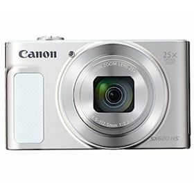 【中古】Canon コンパクトデジタルカメラ PowerShot SX620 HS ホワイト 光学25倍ズーム/Wi-Fi対応 PSSX620HSWH(コンパクトデジタルカメラ)