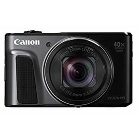 【中古】Canon デジタルカメラ PowerShot SX720 HS ブラック 光学40倍ズーム PSSX720HSBK(コンパクトデジタルカメラ)