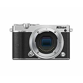 【中古】Nikon ミラーレス一眼 Nikon1 J5 ボディ シルバー J5SL(ミラーレス一眼)