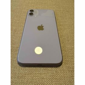 アイフォーン(iPhone)のアップル iPhone11 64GB パープル SIMフリー(スマートフォン本体)