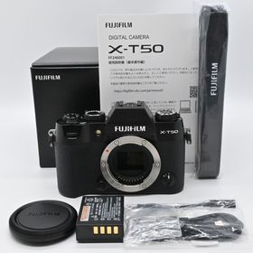 ★極上品★FUJIFILM X-T50 ボディ ブラック ショット数 2727回(ミラーレス一眼)