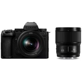 Panasonic｜パナソニック LUMIX S5IIX ダブルレンズキット ミラーレス一眼カメラ ブラック DC-S5M2XW [ズームレンズ+単焦点レンズ]
