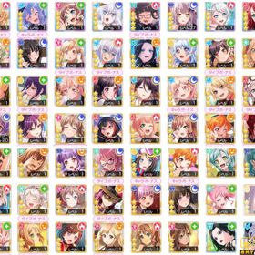 SALE！1545スター+ドリフェス限定やコラボ限定含む11体の星4&43体の星3共存！ | バンドリ！ ガールズバンドパーティ！(ガルパ) RMTとアカウント販売・買取一覧-RMTTrade