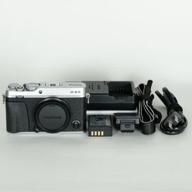[良品｜シャッター数9,828回] FUJIFILM X-E3 [ボディ シルバー] / 富士フイルムXマウント