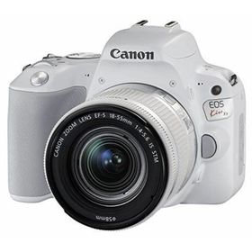 【中古】Canon デジタル一眼レフカメラ EOS Kiss X9 ホワイト レンズキット EF-S18-55 F4 STM付属 KISSX9WH-1855F4ISSTMLK(デジタル一眼)